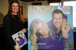 Volendam 5 maart 2014
Presentatie 100% NL Magazine ism postcodeloterij bij old Dutch.
Lisette Sier en Eddy Guyt