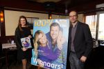 Volendam 5 maart 2014
Presentatie 100% NL Magazine ism postcodeloterij bij old Dutch.
Lisette Sier en Eddy Guyt