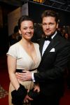Amsterdam 30 maart 2015
Premiere Bloed zweet en tranen (film over het leven van Andre Hazes) in Tuschinski.
Luc Peters met zijn vrouw