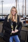 Volendam 5 maart 2014
Presentatie 100% NL Magazine ism postcodeloterij bij old Dutch.
Monique Smit zwanger