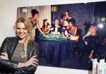 Alphen aan de Rijn 28 februari 2015
Opening expositie Myrthe Mylius. Vriend Thomas Berge en zoontje Jack zijn natuurlijk aanwezig.
