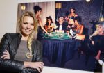 Alphen aan de Rijn 28 februari 2015
Opening expositie Myrthe Mylius. Vriend Thomas Berge en zoontje Jack zijn natuurlijk aanwezig.