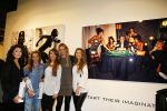 Alphen aan de Rijn 28 februari 2015
Opening expositie Myrthe Mylius. Vriend Thomas Berge en zoontje Jack zijn natuurlijk aanwezig.