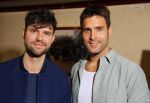 Volendam 5 maart 2014
Presentatie 100% NL Magazine ism postcodeloterij bij old Dutch.
Nick Schilder en Simon Keizer