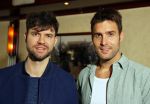 Volendam 5 maart 2014
Presentatie 100% NL Magazine ism postcodeloterij bij old Dutch.
Nick Schilder en Simon Keizer