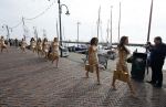 Volendam 5 maart 2014
Presentatie 100% NL Magazine ism postcodeloterij bij old Dutch.
dames postcodeloterij met de gouden koffertjes