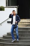 Hamburg 18 maart 2015
Rafael v d Vaart vertrekt vanaf zijn huis naar de training van HSV