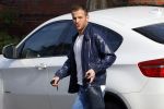 Hamburg 18 maart 2015
Rafael v d Vaart vertrekt vanaf zijn huis naar de training van HSV
