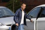 Hamburg 18 maart 2015
Rafael v d Vaart vertrekt vanaf zijn huis naar de training van HSV