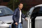 Hamburg 18 maart 2015
Rafael v d Vaart vertrekt vanaf zijn huis naar de training van HSV