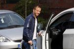 Hamburg 18 maart 2015
Rafael v d Vaart vertrekt vanaf zijn huis naar de training van HSV