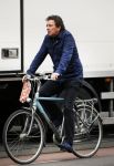 Amsterdam 9 maart 2015   
Robert ten Brink op de fiets in Amsterdam