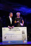 Hilversum 26 maart 2015
Gala stichting hulphond in studio 21. Eric Bouwer en Rudolph Strickwold en Anita Witzier
