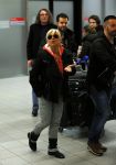 Schiphol 26 maart 2015
Samantha Fox arriveert op schiphol. Varol Porsemay haalt haar op