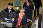 Schiphol 26 maart 2015
Samantha Fox arriveert op schiphol. Varol Porsemay haalt haar op