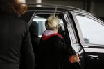 Schiphol 26 maart 2015
Samantha Fox arriveert op schiphol. Varol Porsemay haalt haar op