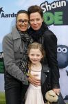 Amsterdam 22 maart 2015
Premiere Shaun het schaap in Tuschinski.
Suzanne Klemann met partner en dochter