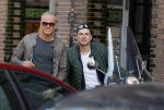 Amsterdam 17 maart 2015  
Koen Verweij en Sven Kramer in Amsterdam zuid.