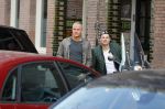 Amsterdam 17 maart 2015  
Koen Verweij en Sven Kramer in Amsterdam zuid.