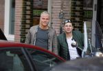 Amsterdam 17 maart 2015  
Koen Verweij en Sven Kramer in Amsterdam zuid.