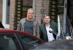 Amsterdam 17 maart 2015  
Koen Verweij en Sven Kramer in Amsterdam zuid.
