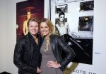 Alphen aan de Rijn 28 februari 2015
Opening expositie Myrthe Milius. Vriend Thomas Berge en zoontje Jack zijn natuurlijk aanwezig.