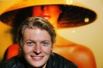 Alphen aan de Rijn 28 februari 2015
Opening expositie Myrthe Mylius. Vriend Thomas Berge en zoontje Jack zijn natuurlijk aanwezig.