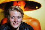 Alphen aan de Rijn 28 februari 2015
Opening expositie Myrthe Mylius. Vriend Thomas Berge en zoontje Jack zijn natuurlijk aanwezig.