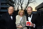 Hilversum 17 maart 2015
Uitreiking van de Buma Stemra prijzen in studio 21. Willem v Kooten met vrouw en zoon
