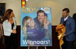 Volendam 5 maart 2014
Presentatie 100% NL Magazine ism postcodeloterij bij old Dutch.
Jamai Monique Smit Nick en Simon Winston Gerschtanowitz en Quincy Trustfull
