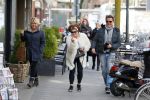 Amsterdam 30 maart 2015  
Yvonne Brandsteder en Leco v Zadelhof op de cornelis schuytstraat