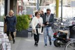 Amsterdam 30 maart 2015  
Yvonne Brandsteder en Leco v Zadelhof op de cornelis schuytstraat