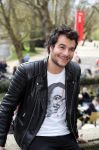 Amsterdam 9 april 2016 
Bijeenkomst van deelnemers aan het eurovision songfestival in het vondelpark.
Douwe Bob is de nederlandse inzending. Amir Frankrijk