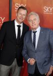 Amsterdam  3 april 2016
Premiere musical Sky in het Amsterdam theater.
Andre v Duin met vriend Martin