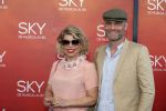 Amsterdam  3 april 2016
Premiere musical Sky in het Amsterdam theater.
Annemarie Jung met man Bert