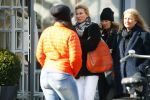 Amsterdam 9 maart 2016
Annemieke Verdoorn met vriendinnen i Amsterdam zuid