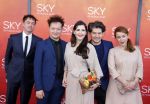 Amsterdam  3 april 2016
Premiere musical Sky in het Amsterdam theater. Rop Verheijen Annick Boer Tina de Bruin en Maarten Heijmans