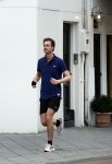 Amsterdam 3 april 2016 
Beau Schneider hard aan het lopen in Amsterdam zuid