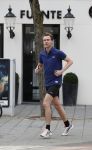 Amsterdam 3 april 2016 
Beau Schneider hard aan het lopen in Amsterdam zuid