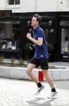 Amsterdam 3 april 2016 
Beau Schneider hard aan het lopen in Amsterdam zuid