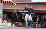 Amsterdam 23 maart 2016
Beau v Erven Dorens op de fiets in Amsterdam.