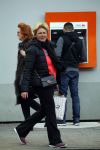 Amsterdam 14 maart 2016  
Caroline Tensen doet boodschappen in Amsterdam zuid.