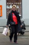 Amsterdam 14 maart 2016  
Caroline Tensen doet boodschappen in Amsterdam zuid.