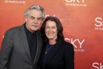Amsterdam  3 april 2016
Premiere musical Sky in het Amsterdam theater.
Derek de Lint met vrouw