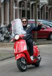 Amsterdam 8 april 2016
Dirk Zeelenberg op zijn vespa scooter