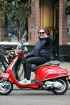 Amsterdam 8 april 2016
Dirk Zeelenberg op zijn vespa scooter