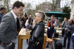 Amsterdam 9 april 2016 
Bijeenkomst van deelnemers aan het eurovision songfestival in het vondelpark.
Douwe Bob is de nederlandse inzending. Poli Genova