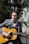Amsterdam 9 april 2016 
Bijeenkomst van deelnemers aan het eurovision songfestival in het vondelpark.
Douwe Bob is de nederlandse inzending.