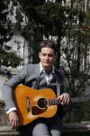 Amsterdam 9 april 2016 
Bijeenkomst van deelnemers aan het eurovision songfestival in het vondelpark.
Douwe Bob is de nederlandse inzending.