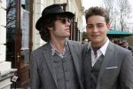 Amsterdam 9 april 2016 
Bijeenkomst van deelnemers aan het eurovision songfestival in het vondelpark.
Douwe Bob is de nederlandse inzending. manager en producer Matthijs v Duijvenbode